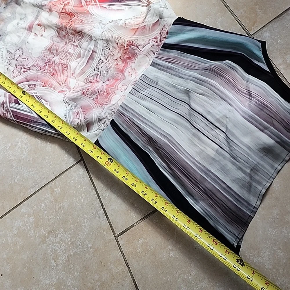 Ted Baker Silk Multicolor Maxi Dress Size 0 - Picture 9 of 14